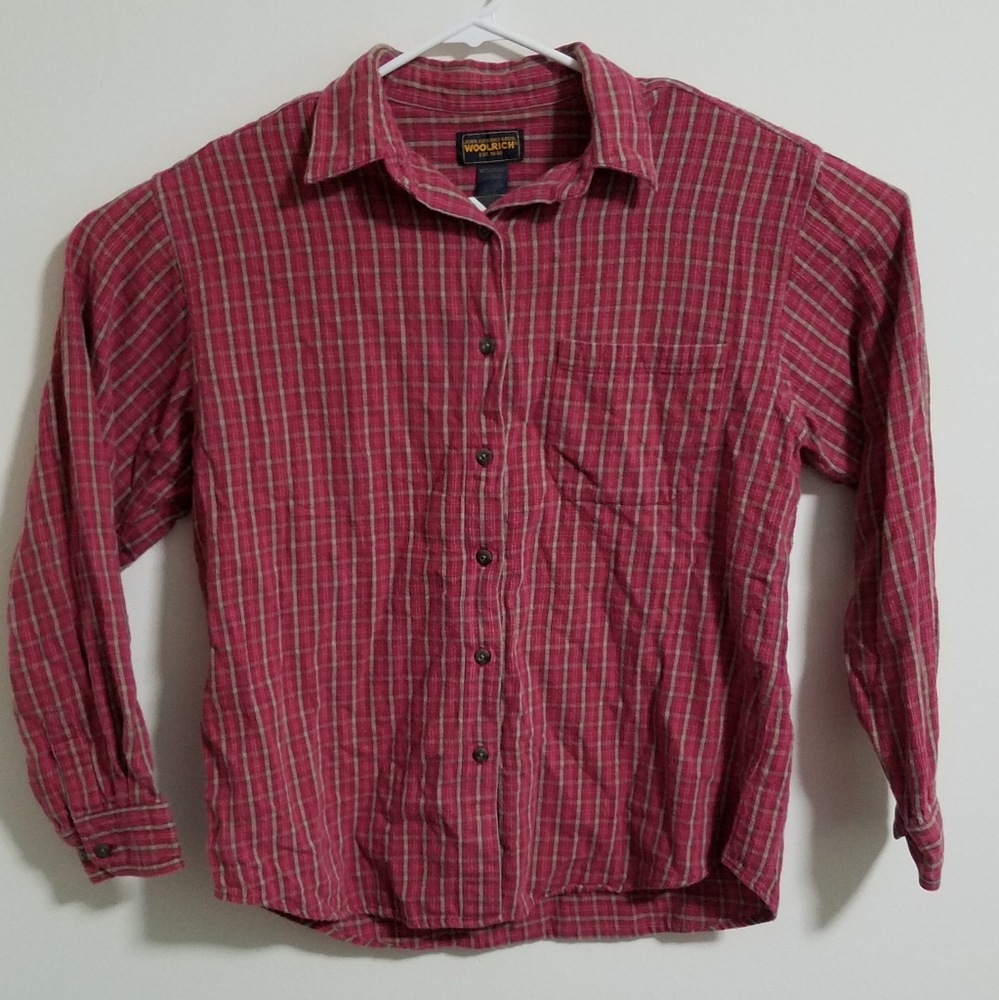 Women's Woolrich Flannel Shirt L